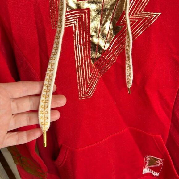 DC Comics Shazam! Fury Of The Gods Shazam Cosplay Hoodie New Size Medium - Picture 4 of 8